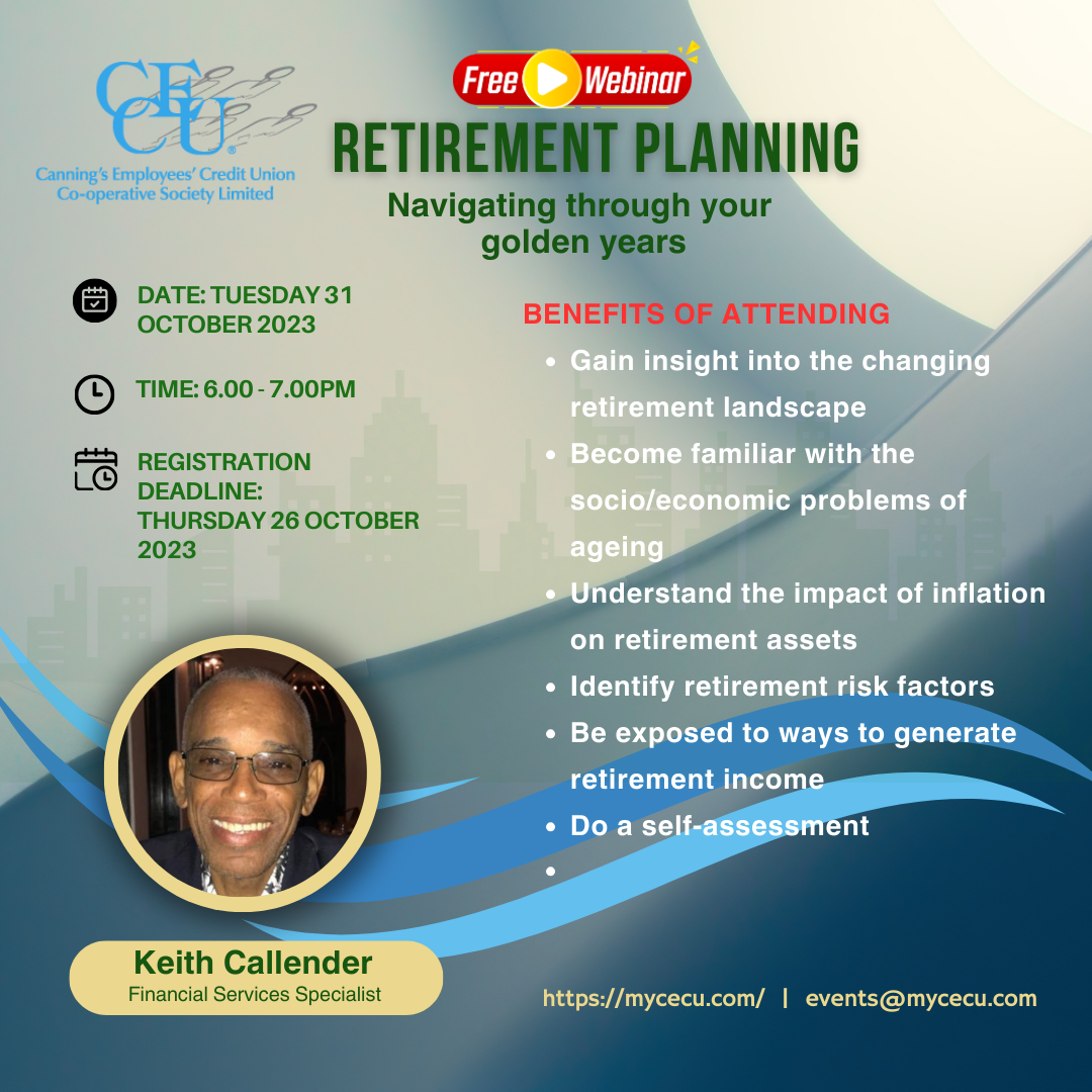 Retirement Planning Webinar (Part 2)