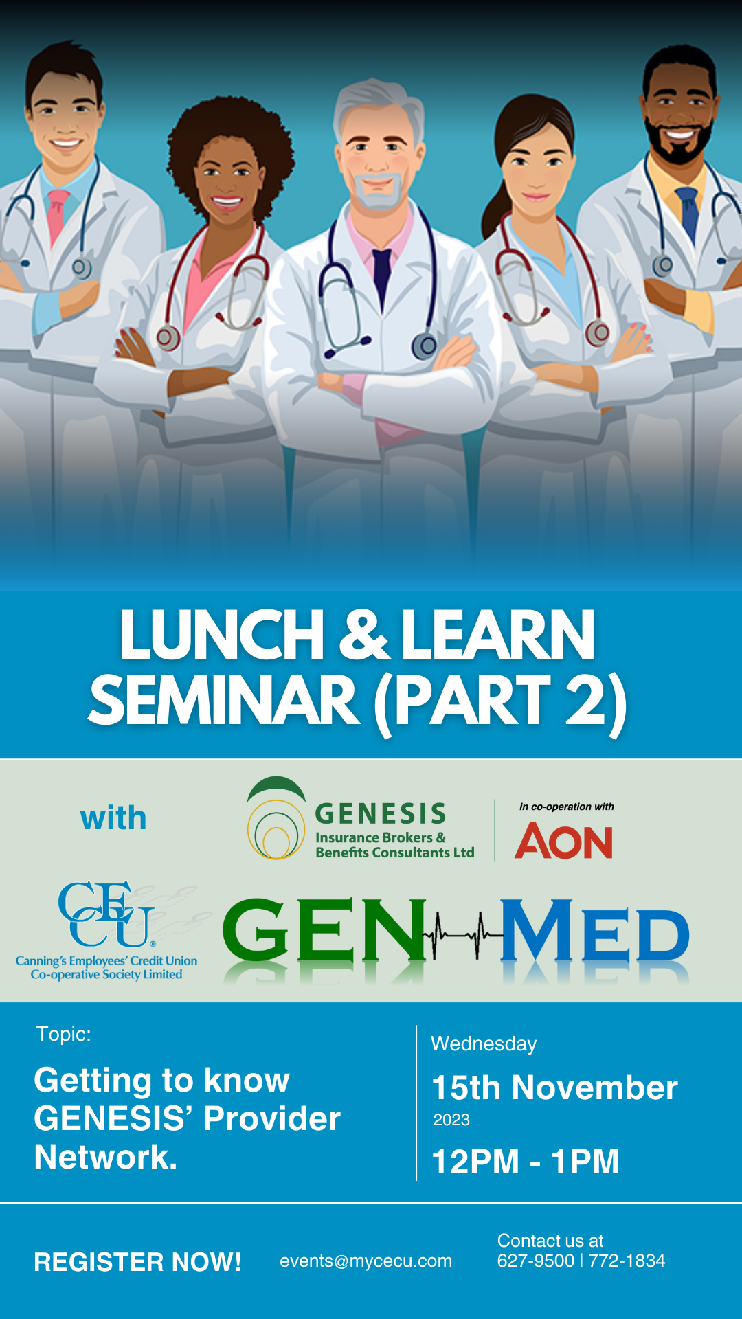 Lunch & Learn (Part 2) – Getting to know GENESIS’ Provider Network